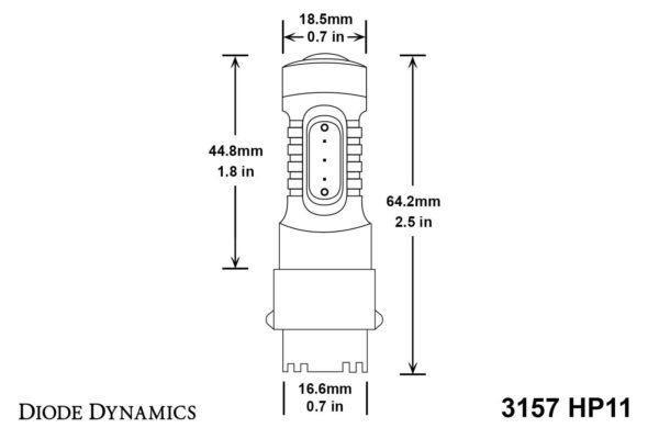 3156/3157 HP11 Tail Light LED Bulbs