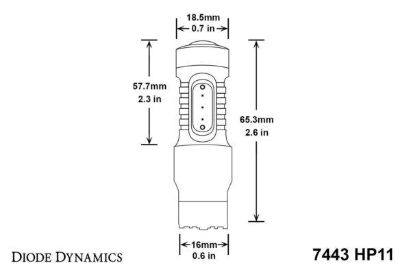 7440/7443 HP11 Tail Light LED Bulbs