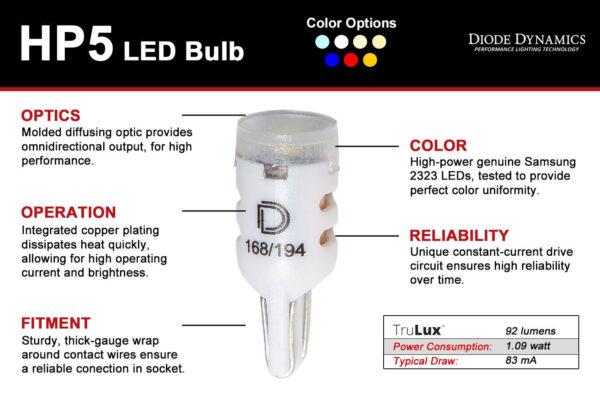 194 HP5 LED Bulbs