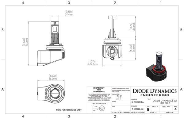 9005 SL1 LED Bulbs