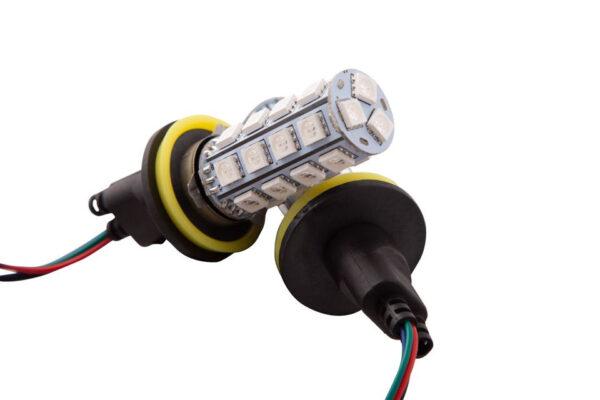 H11 Multicolor Fog/DRL LED Bulb Kit