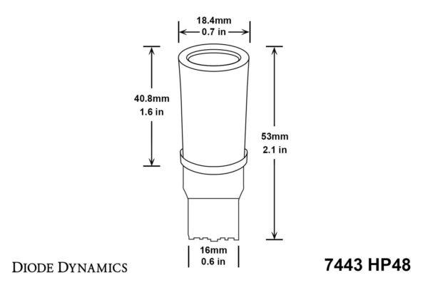 7440/7443 HP48 Backup LED Bulbs