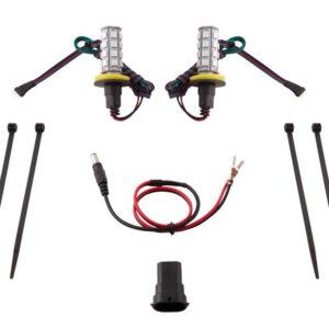 H8 Multicolor Fog/DRL LED Bulb Kit