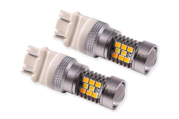 3157 HP24 Switchback Dual-Color Turn Signal LED Bulbs