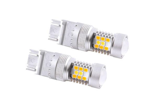 4257 HP24 Switchback Dual-Color Turn Signal LED Bulbs