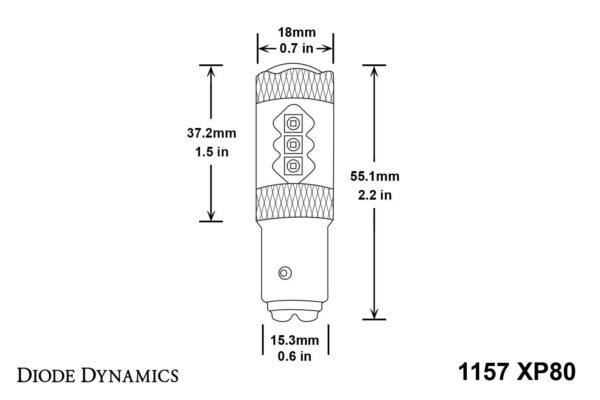 1157 XP80 Turn Signal LED Bulbs