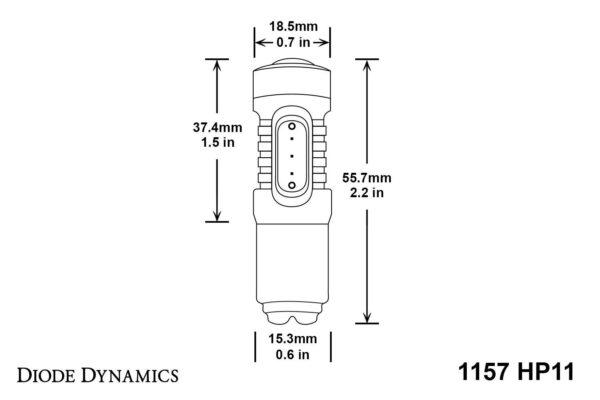 1157 HP11 Turn Signal LED Bulbs