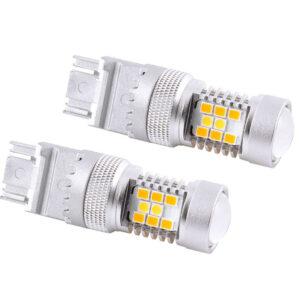 4257 HP24 Switchback Dual-Color Turn Signal LED Bulbs